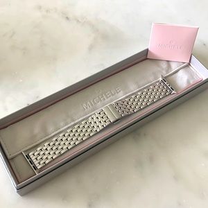 Michele Apple Watch Bracelet in Stainless Steel